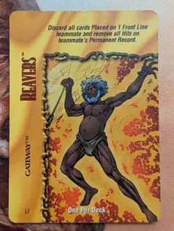OverPower Classic Marvel Fleer 1997 Reavers Gateway Special Card OPD Rare NM - Image 1