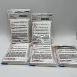 Gamegenic Standard Card Game Matte Sleeves Gray 50ct x5 Packs - Image 3