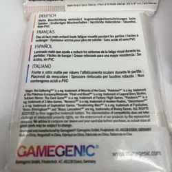 Gamegenic Standard Card Game Matte Sleeves Gray 50ct x5 Packs - Image 4