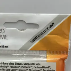 Gamegenic Standard Card Game Matte Sleeves Gray 50ct x5 Packs - Image 5