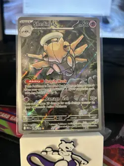 Pokemon TCG Shedinja Card 144/132 Mega Evolution NM Condition - Image 1