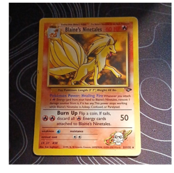 Pokemon Blaine's Ninetales Gym Challenge 21/132 Lot 2 Cards Wizards of the Coast - Image 1