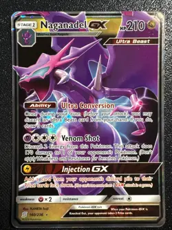 Naganadel GX 160/236 - Unfied Minds - Pokemon Card - Near Mint - Image 1