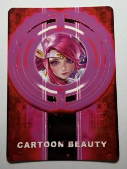 SEXY HEROINE WAIFU Lux LEAGUE OF LEGENDS ACG PREMIUM HOLO CARD NM - Image 2