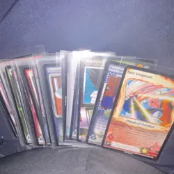 Rare Dragon Ball Z CCG Score Cell Saga sayian buy 32 Card Mixed Lot English - Image 1