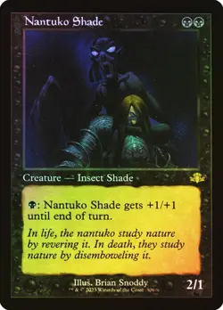 Magic The Gathering MTG NANTUKO SHADE RETRO FRAME FOIL Dominaria Remastered NM - Image 1