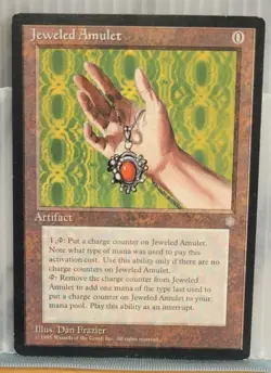 Mtg JEWELED AMULET NM Ice Age -Argo- - Image 1