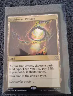 Multiverse Passage (#180) * Marvel's Spider-Man MTG Mint - Image 1