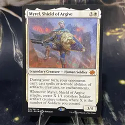 Magic the Gathering - Myrel, Shield of Argive - The Brothers' War - Regular - LP - Image 1