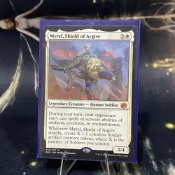 Magic the Gathering - Myrel, Shield of Argive - The Brothers' War - Regular - LP - Image 3