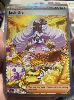 Pokemon Jacinthe Full Art Ultra Rare Holo 122/088 Perfect Order English - Image 1