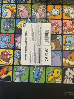 Pokemon Phanstasmal Flames STAFF Prerelease Promos Sealed - Image 2