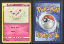 Jigglypuff 41/68 Common Hidden Fates Pokemon Moderately Played - Image 3