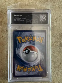2015 Pokemon PCG 9 Pikachu EX XY Black Star Promo English Holo XY 84 - Image 2