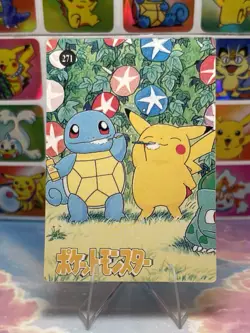 Pokemon Charizard Vintage Pocket Monsters Vending HOLO Prism Sticker 98 Nintendo - Image 5