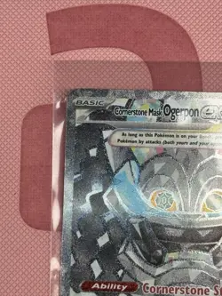 Pokemon TCG Cornerstone Mask Ogerpon ex - 199/167 - Sv06 Ultra Rare Holo EN - Image 2