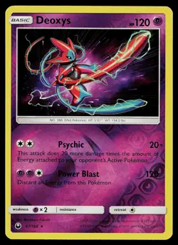 Pokemon Card - Deoxys Celestial Storm 67/168 Holo Reverse Holo Rare - Image 1