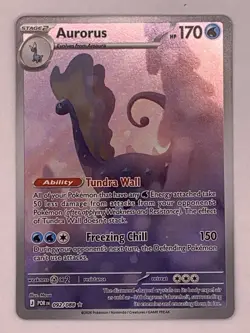 2026 Aurorus - 092/088 Illustration Rare Holo NM ME03: Perfect Order Pokemon - Image 1