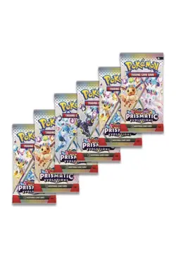 Pokemon TCG: Scarlet and Violet Prismatic Evolutions x1 Booster Pack - Image 1