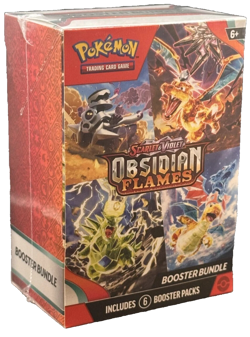 Pokemon TCG: Obsidian Flames Booster Bundle - 6 packs - Factory Sealed Box - Image 1
