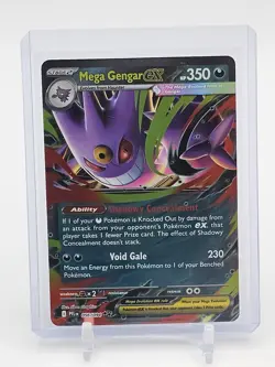 MEGA GENGAR EX 2025 POKEMON PHANTASMAL FLAMES DOUBLE RARE #056/094 Q5801 - Image 1