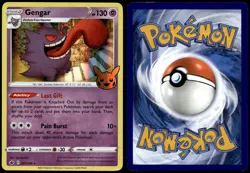 Gengar 057/198 Holo Promo Trick or Trade BOOster Pokemon Near Mint - Image 1