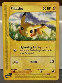 Pikachu - Pokemon Expedition 124/165 - Common - NM - Image 1