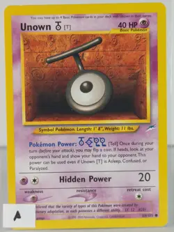 Unown T - Neo Destiny - 88/105 - singles - Pokemon TCG - C - Image 2