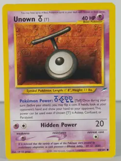 Unown T - Neo Destiny - 88/105 - singles - Pokemon TCG - C - Image 3