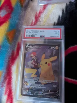 Pokemon Pikachu V TG16/TG30 - Lost Origin Trainer Gallery - NM - Image 1