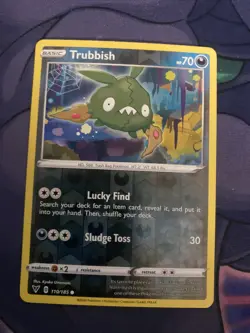 Pokemon TCG Vivid Voltage Reverse Holo Trubbish 110/185 - Image 1