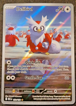 2025 Pokemon Mega Evolution Delibird 152/132 Holo - Image 1