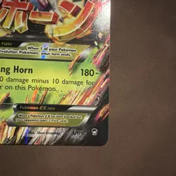 Pokemon TCG M Heracross EX 5/111 XY Furious Fists Full Art Ultra Rare Holo 220HP - Image 2