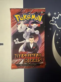 Pokemon Destined Rivals Booster Pack x10 Factory Sealed Quick Ship 10 Packs - Image 1