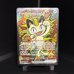 Pokemon Meowth ex 121/088 ENGLISH Perfect Order SIR 🔥PACK FRESH MINT🔥 - Image 1