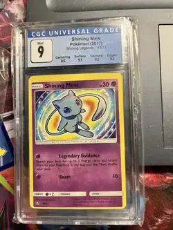 Miscut/OC CGC 9 Pokemon TCG Shining Mew 40/73 Shining Legends Holo English 2017 - Image 1