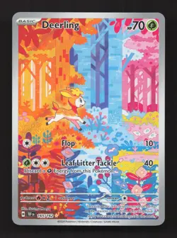 Deerling 165/162 Illustration Rare Temporal Forces Pokemon Near Mint - Image 1
