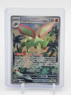 FLYGON 2025 POKEMON PHANTASMAL FLAMES ILLUSTRATION RARE #101/094 B Q5801 - Image 1