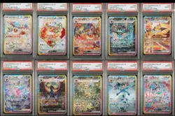 PSA 10 Terastal Festival Eevee Evolution SAR Complete Set Of 10 Sequential Set - Image 1