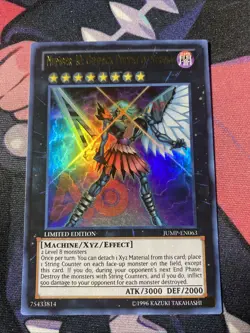 Yugioh Number 40: Gimmick Puppet Of Strings JUMP-EN063 Ultra Rare NM - Image 1