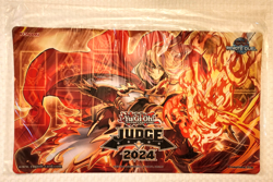 Yugioh Emperor Charles the Great Infernoble Knight 2024 Judge Playmat, Sealed - Image 1