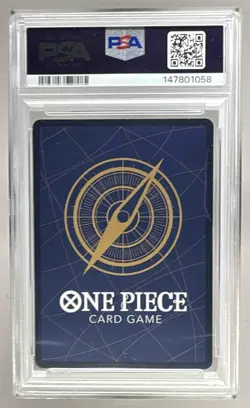 147801058 Alvida 2024 Korean One Piece Romance Dawn #OP01-064 Box Topper PSA 8 - Image 2