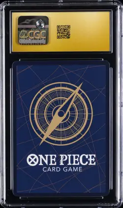 2025 ONE PIECE CARRYING ON HIS WILL SECRET RARE MONKEY D. LUFFY CGC 10 PRISTINE - Image 2