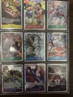 One Piece TCG Game 20 SR Bulk Lot NEAR MINT - Image 1