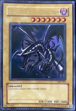 Red-Eyes B. Dragon SDJ-001 Starter Deck: Joey-Unlimited Edition - Yugioh Card - Image 1