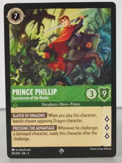 Prince Phillip - Shimmering Skies - 83/204 - Lorcana TCG - Super Rare - Image 3