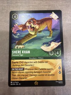 Shere Khan 88/204 Non-Foil - Whispers In the Well Disney Lorcana - Image 1