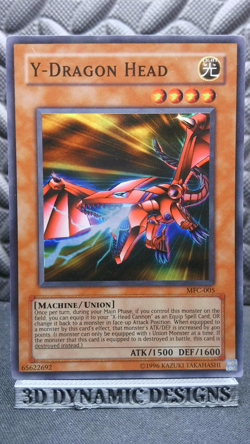 | Yugioh Y-Dragon Head MFC-005 Super Rare Magicians Force LP 🔥 | - Image 1