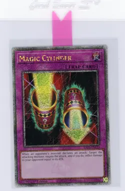Yugioh TCG Magic Cylinder RA03-EN115 Quarter Century Bonanza Secret Rare - Image 1