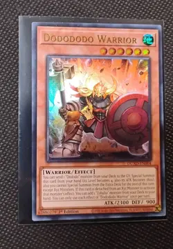 Dodododo Warrior - Ultra Rare 1st Edition DUAD-EN004 - NM - YuGiOh - Image 1